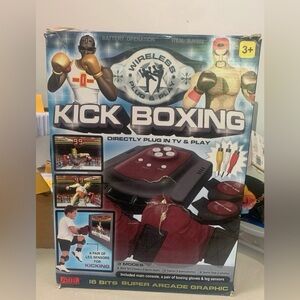 Rare ABL Wireless Kick Boxing Plug & Play 16Bit Game In Original Box Works VNTG